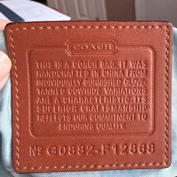 Vintage COACH LEGACY 65th Butterscotch Double turn lock - Picture 3 of 11